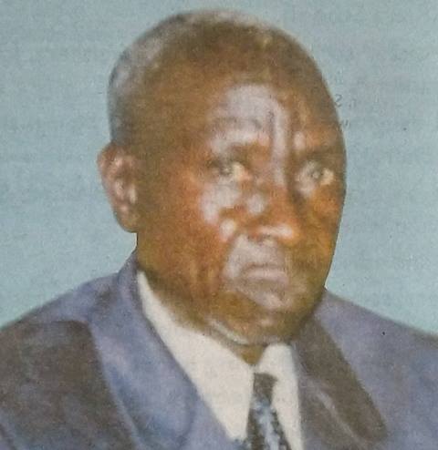 MZEE GEORGE EZEKIEL OMACHAR - Death and Funeral Annoucement in Kenya